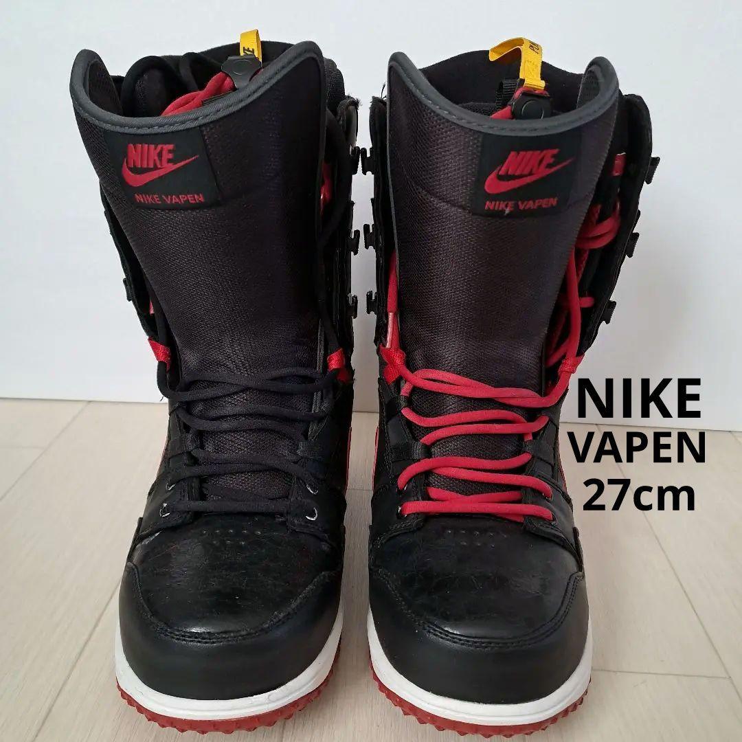 NIKE　ナイキ　VAPEN スノーボード ブーツ　スノーブーツ　27cm　赤黒