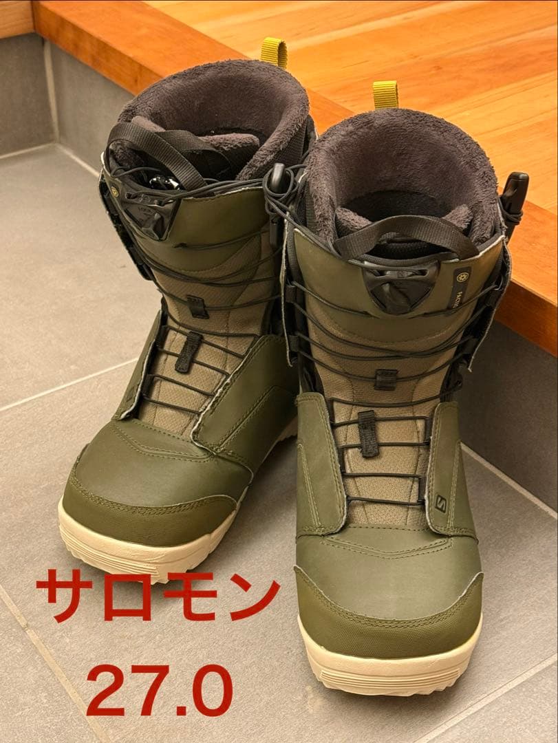 サロモン FACTION WIDE スノーボードブーツ 27.0