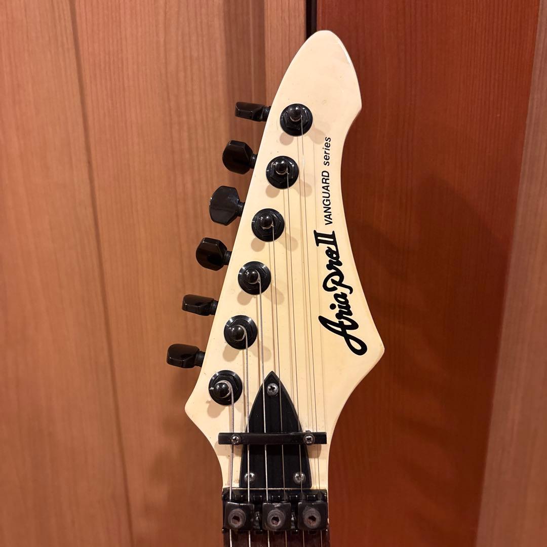 Aria Pro II Va480 ブラックパーツ仕様 アーム付 新品弦張替済