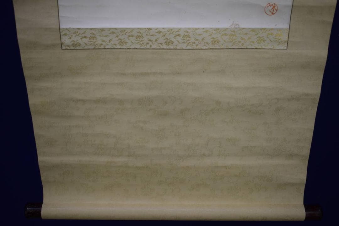 模写/浅井忠/小禽図/布袋屋掛軸HH-901