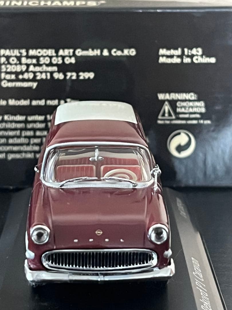 安麻呂さま　専用　オペル レコルト モーリスミニ 1/43