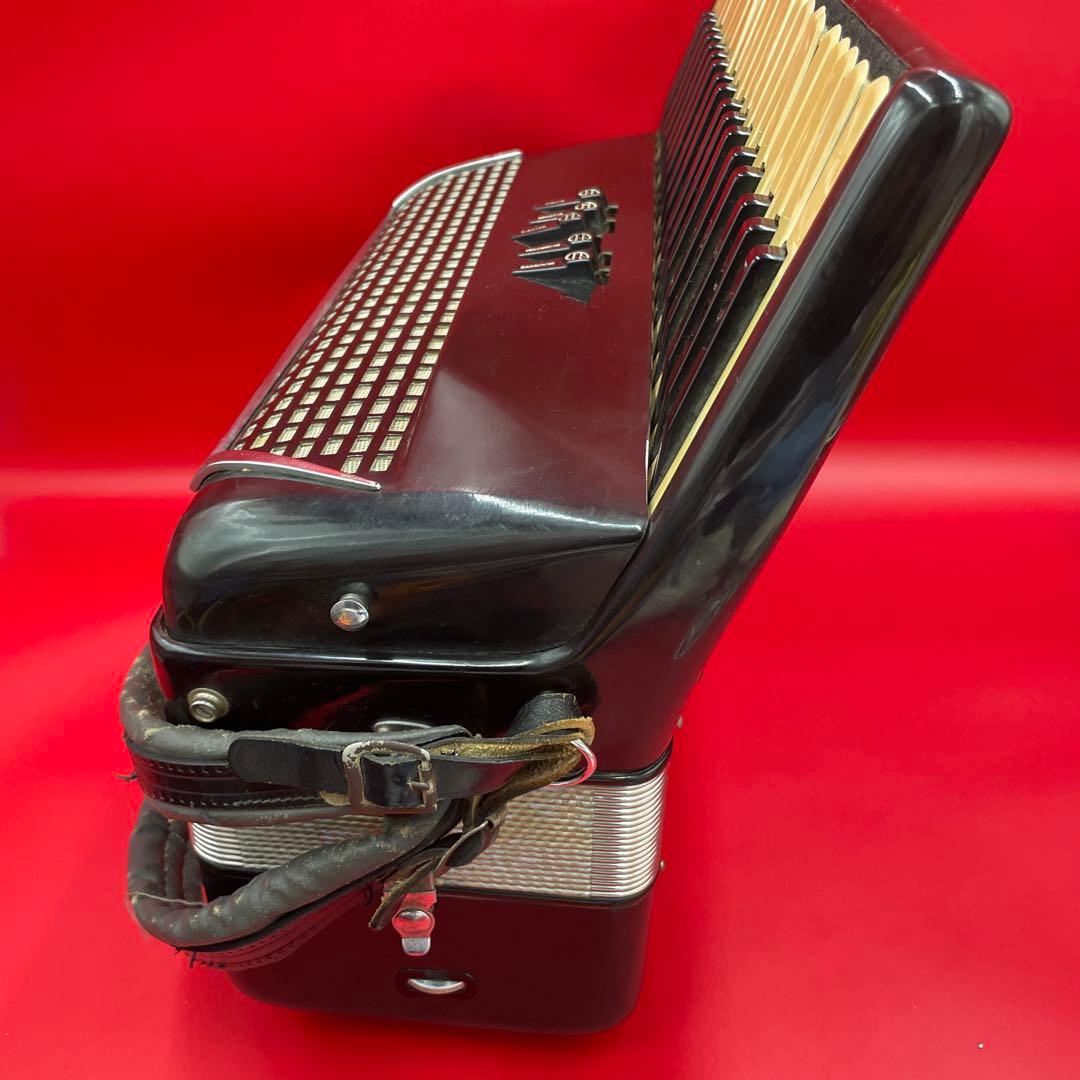 希少　EXCELSIOR mod.400　高級　アコーディオン　ケース付き　黒色