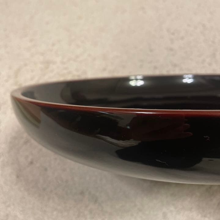 【光琳堂】溜塗　菓子鉢