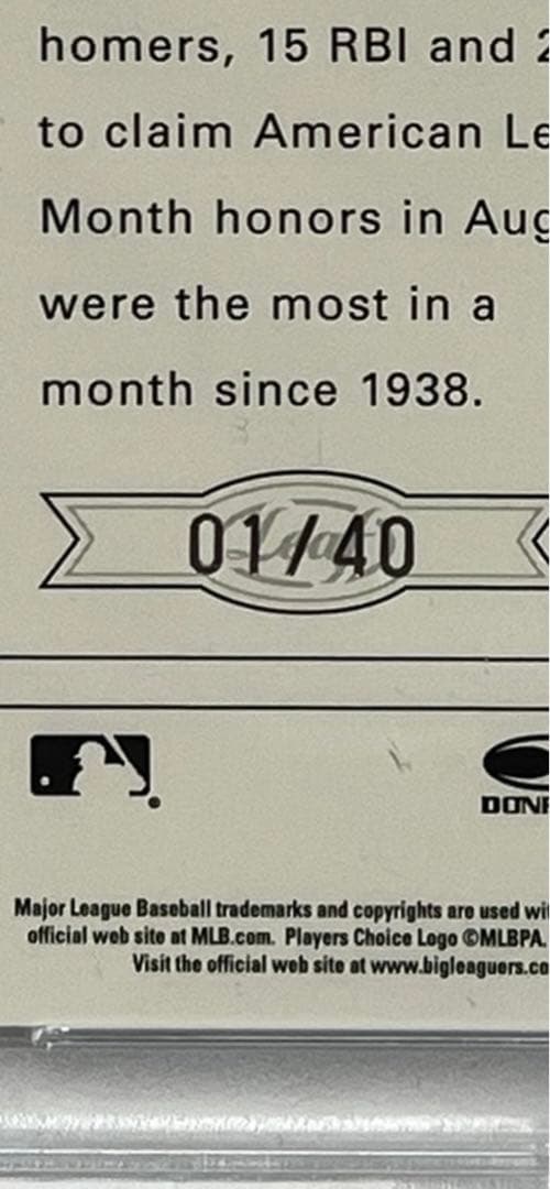 TOPPS DONRUSS Baseball MLB Ichiro イチロー②