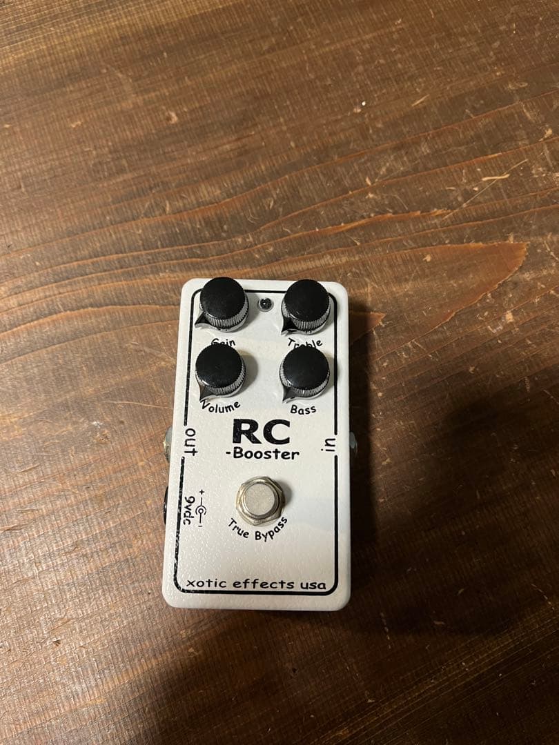 xotic effects RC-Booster エフェクター