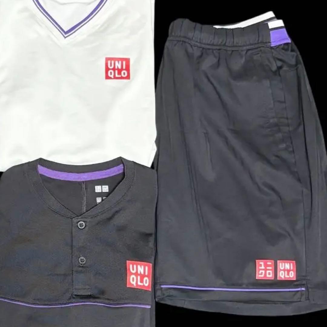 ユニクロ　フェデラー　引退記念モデル　2022 3点セット　激レア　M 美品