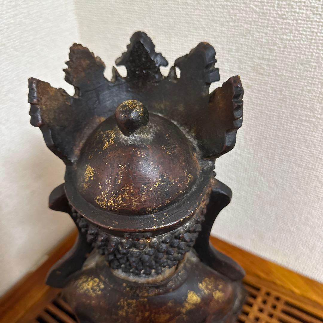 骨董品　古美術　チベット仏　仏教美術　中国美術　琉金佛　仏像　鉄仏　大明永樂年製