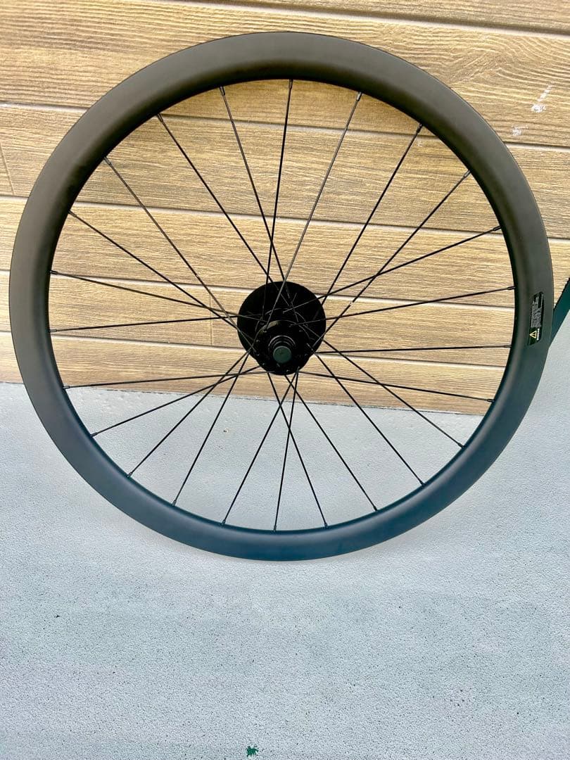 【カーボンCarbonディスクホイール前輪】SUPERTEAM2025購入品