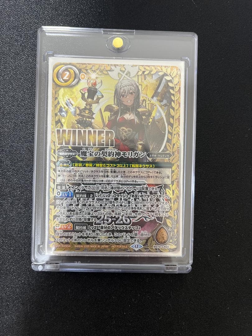 早い者勝ち!!魔宝の契約神モリガン　WINNER版