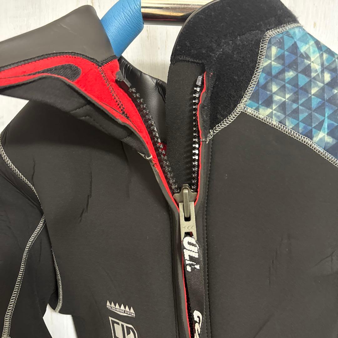 ガル/GULL/ウエットスーツ/5mm/ロングファスナー/黒/青/LL