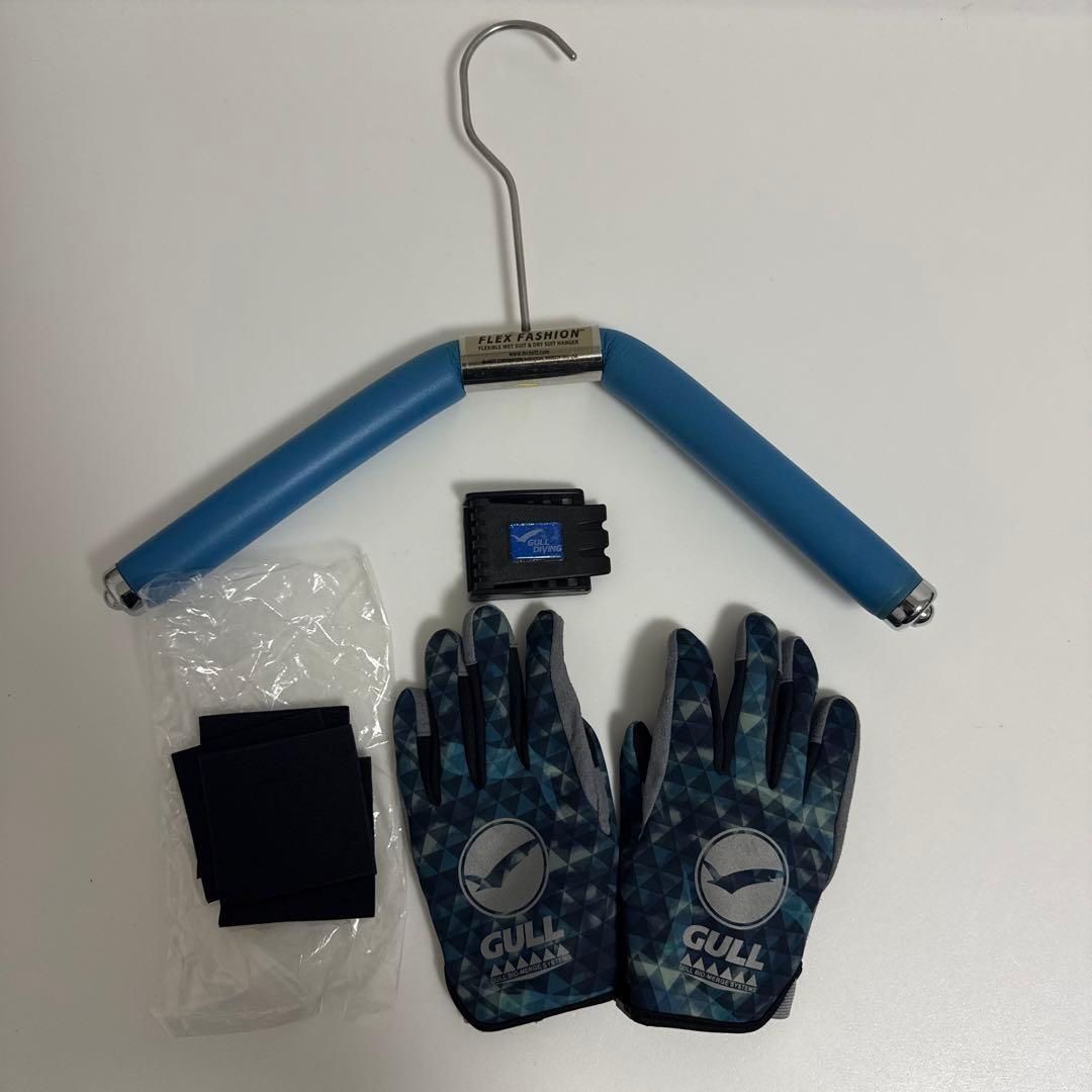 ガル/GULL/ウエットスーツ/5mm/ロングファスナー/黒/青/LL