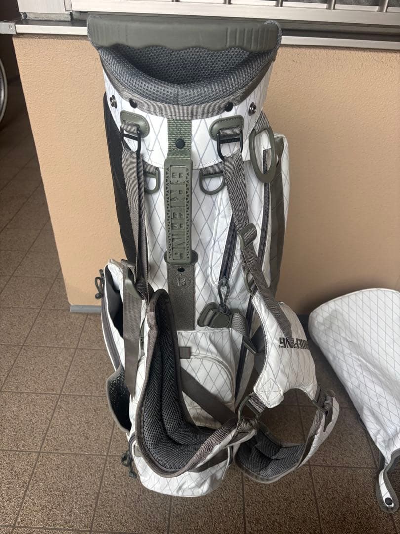 ブリーフィング　キャディバッグ ウルフグレー CR-4 XP WOLF