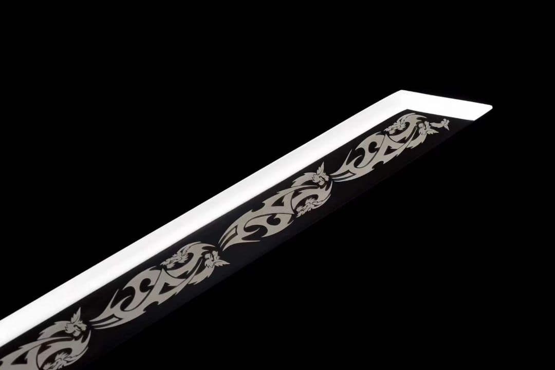 黒金古刀～龍牙唐刀 古兵器   武具　刀装具　日本刀　模造刀