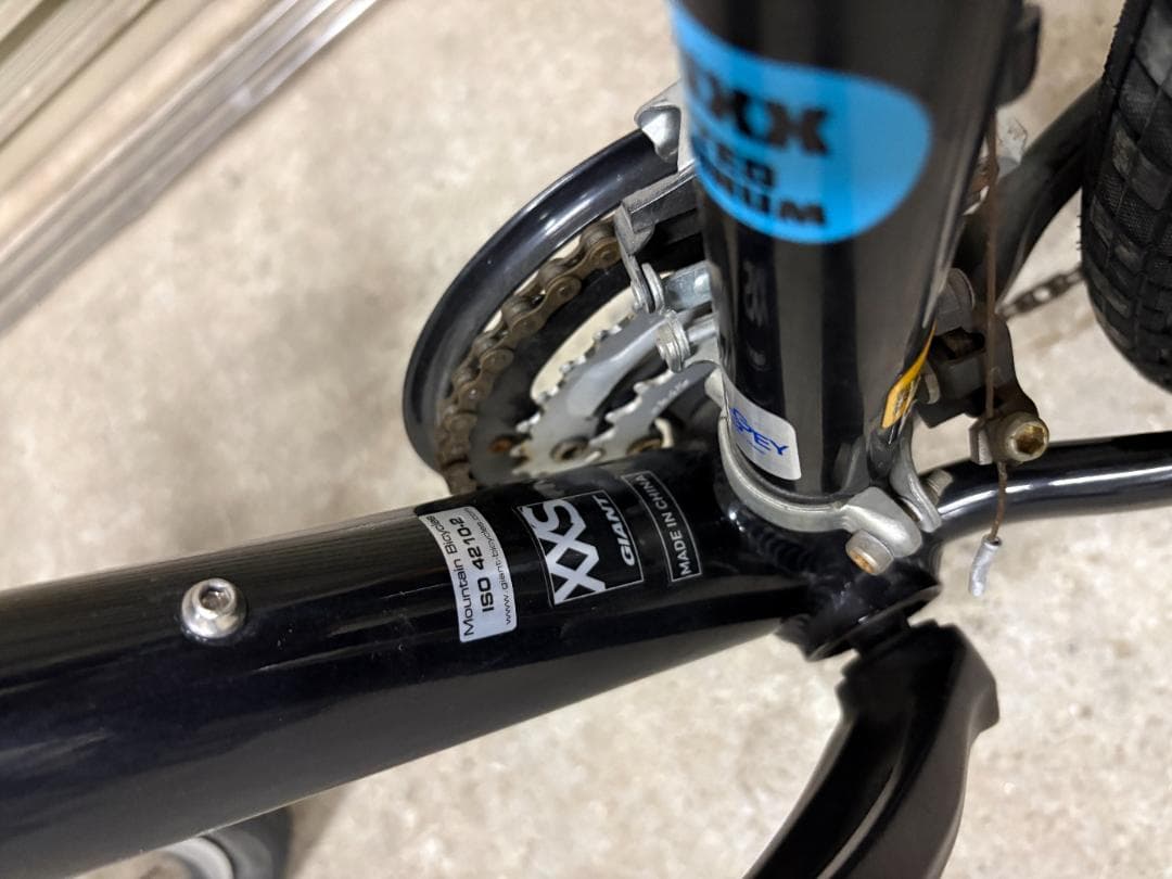 美品 GIANT SNAP 2018年モデル XXSサイズ ブラック