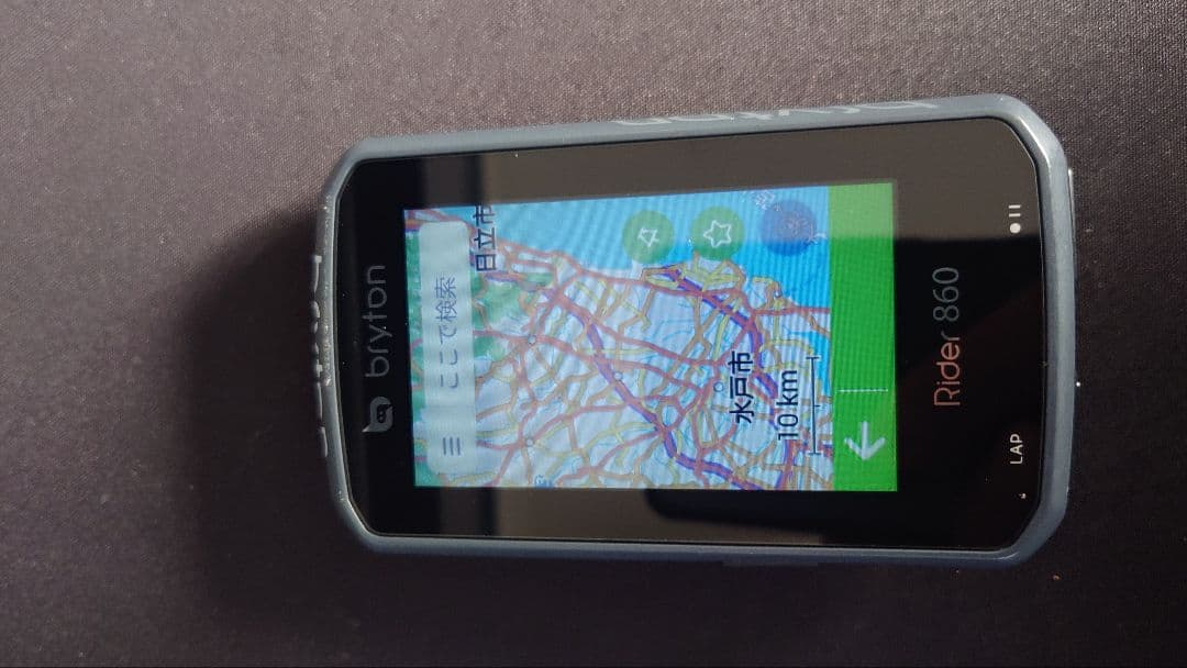 bryton サイクルコンピューター Rider 860 本体