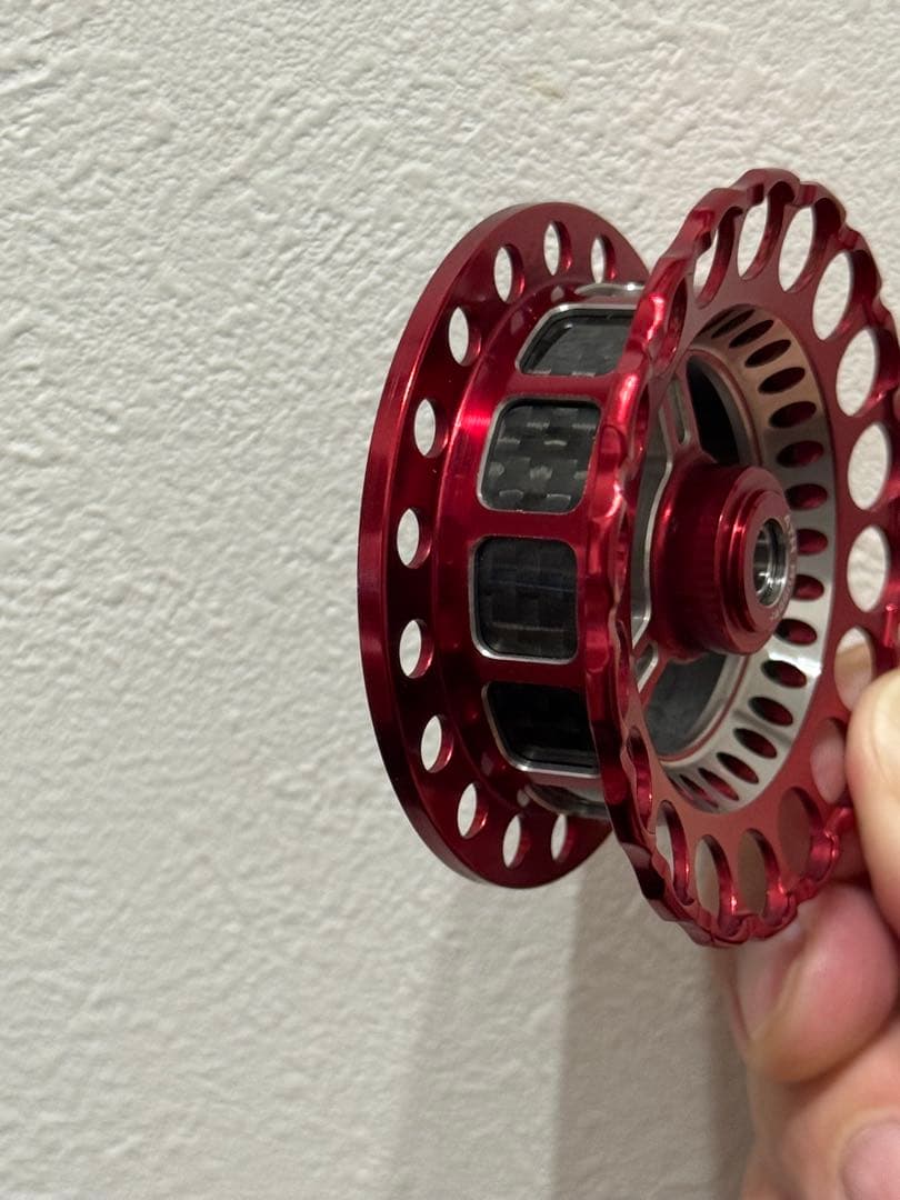 黒鯛工房 THEアスリート カスタムスプール 65F レッドチタン ①