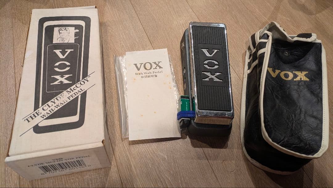 【カスタム】VOX V848 Wah Pedal 専用ケース付き