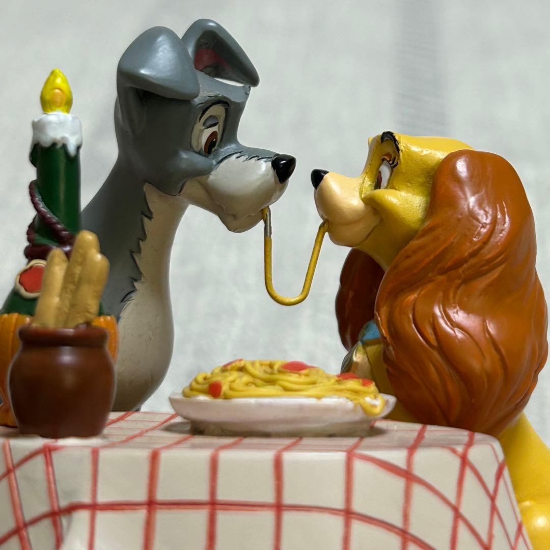 Disney　わんわん物語　レディ＆トランプ　フィギュア