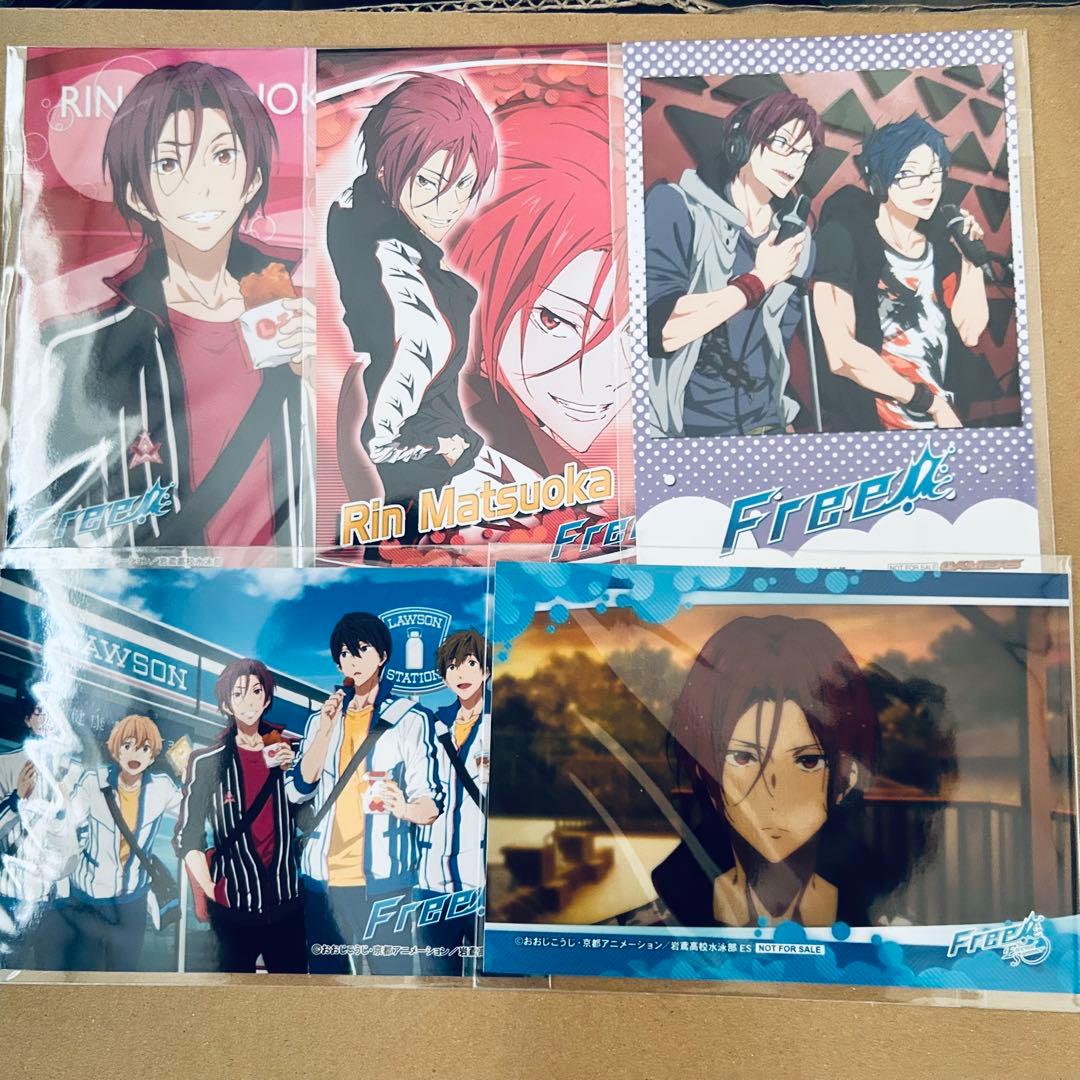 Free! 松岡凛 缶バッジ フィギュア タペストリー 団扇 etc