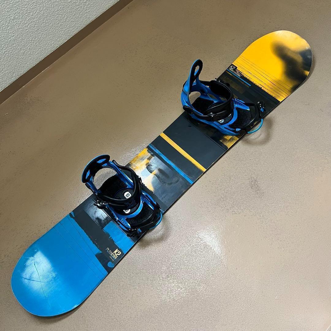 初中級者 必見！ K2 フラットロッカー 148cm K2純正ビンディング！