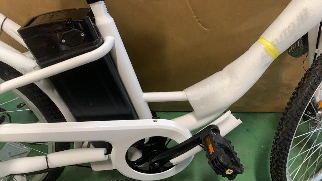 Assuto 電動アシスト自転車 5段階アシスト シマノ6段変速 欠品あり