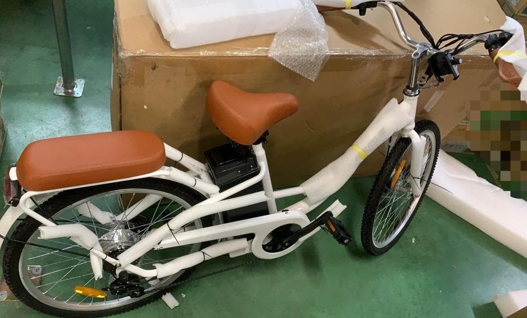 Assuto 電動アシスト自転車 5段階アシスト シマノ6段変速 欠品あり