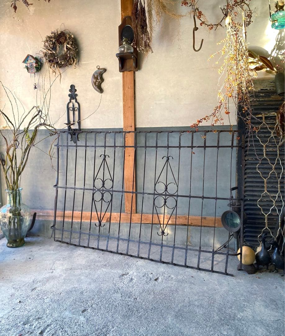 ビンテージ  アイアンフェンス  ※送料込みに変更します