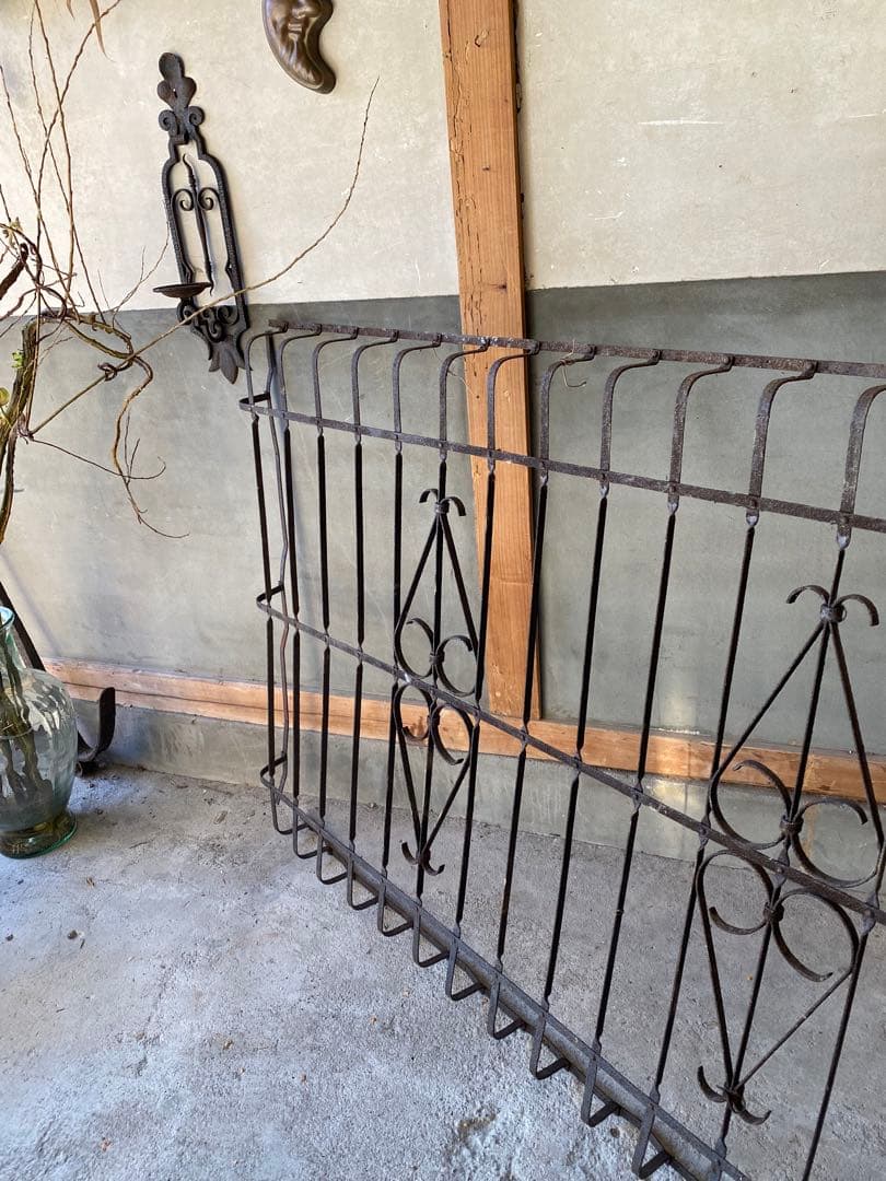 ビンテージ  アイアンフェンス  ※送料込みに変更します