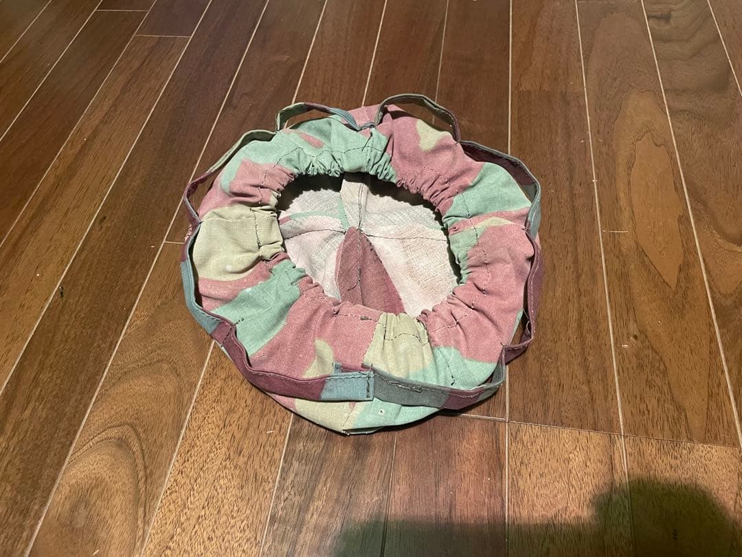 【希少】 WW2 イタリア空挺 ヘルメットカバー レプリカ