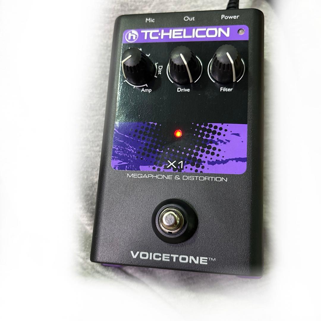 TC-HELICON VOICETONE X1 ボーカルエフェクター
