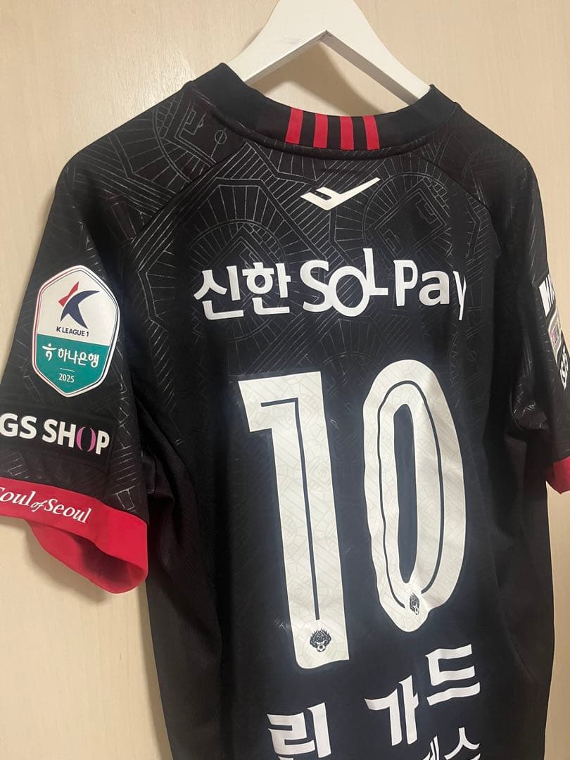 fc ソウル リンガード選手　ユニフォーム　XL