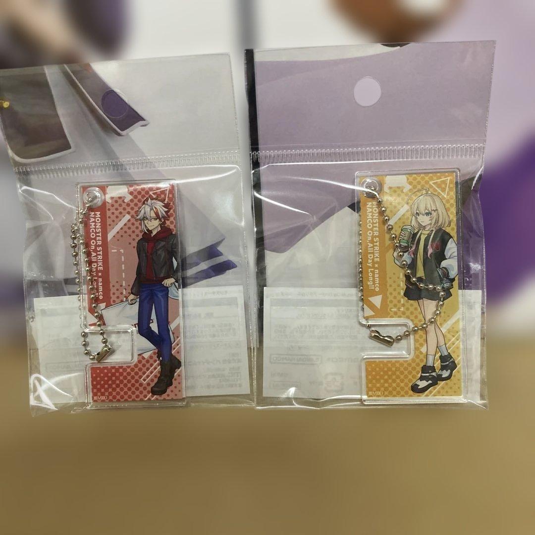 モンスターストライク マサムネ&ヤクモ 4点セット+アクリルキーホルダー+おまけ