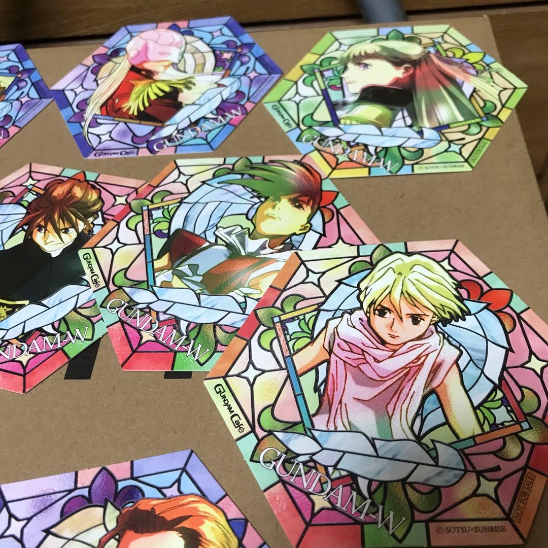 ガンダムW コースター ガンダムカフェ ガンカフェ コンプリート
