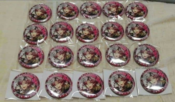 悪魔執事と黒い猫 あくねこ アモン　 缶バッジ　グリッター缶バッジ　ぱしゃこれ