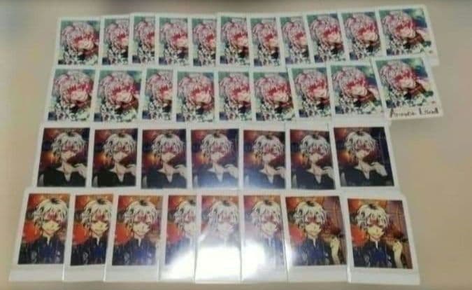 悪魔執事と黒い猫 あくねこ アモン　 缶バッジ　グリッター缶バッジ　ぱしゃこれ