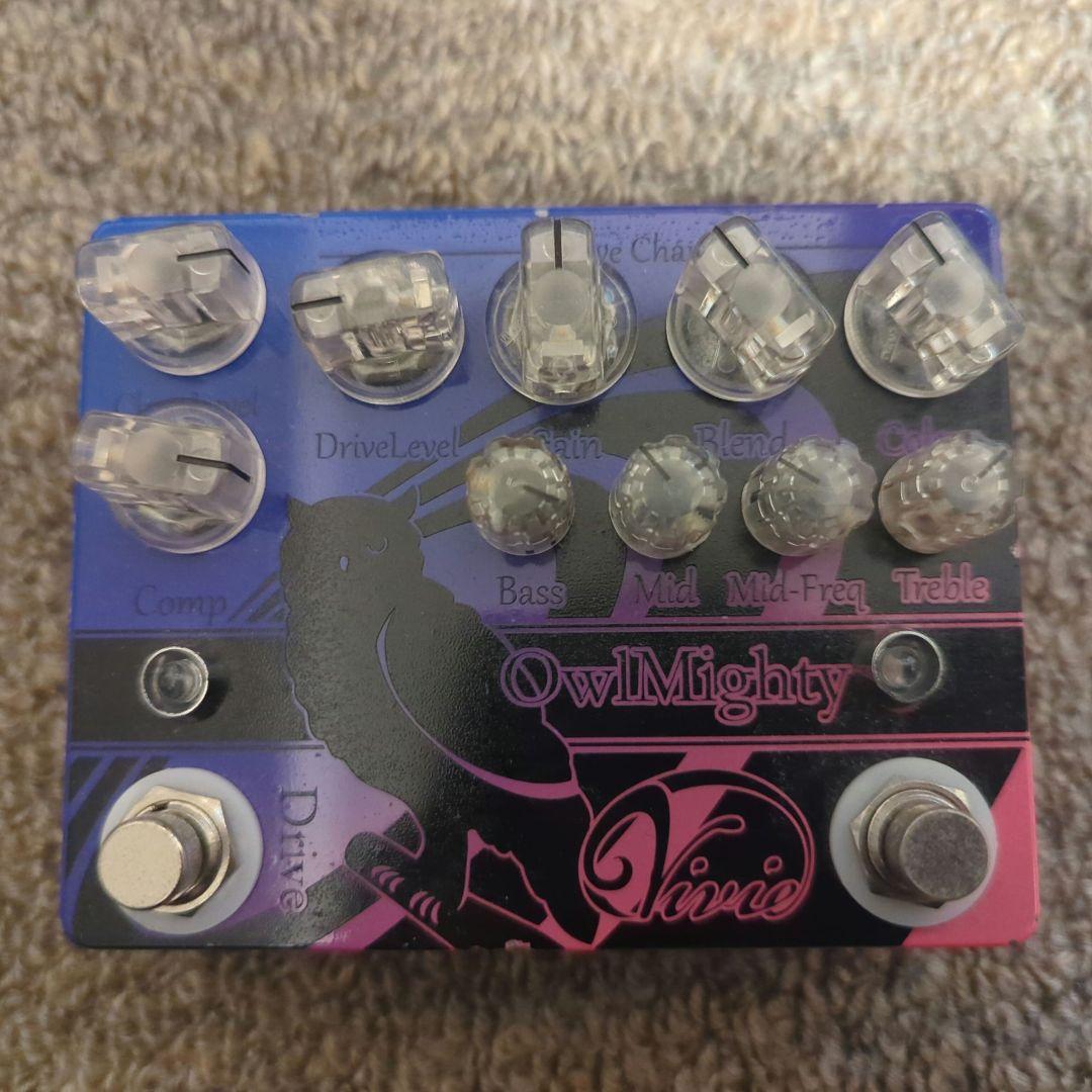 OwlMighty ベースエフェクター vivie ノイズあり
