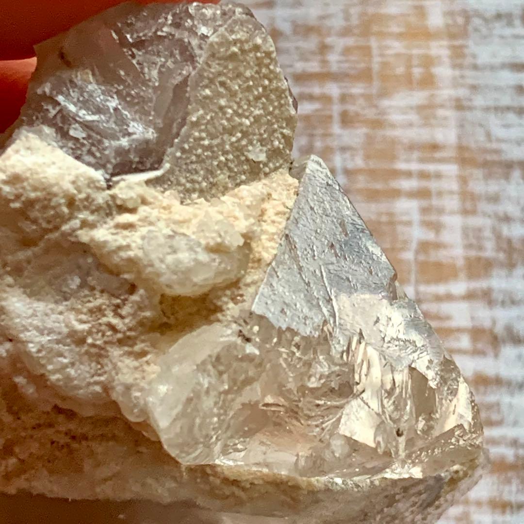 珍品！トパーズ共生標本F/茶水晶/スカルドゥ産