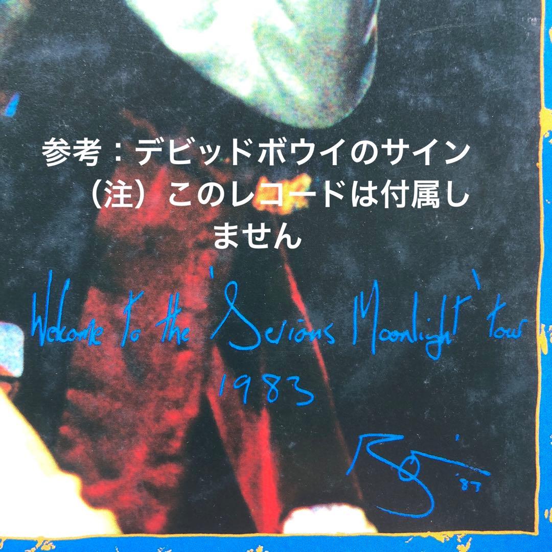 デビッドボウイ /  直筆サイン色紙・TOUR BOOK・コンサートチケット