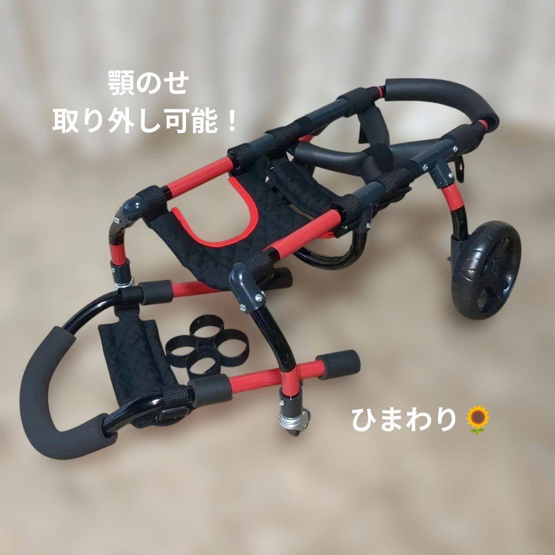 ワンちゃん4輪　リハビリ　食事補助　犬用車椅子　介護補助　犬の歩行器