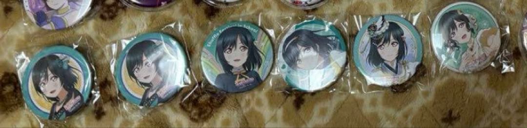 ラブライブ 虹ヶ咲学園スクールアイドル同好会　ニジガク 栞子　缶バッジ