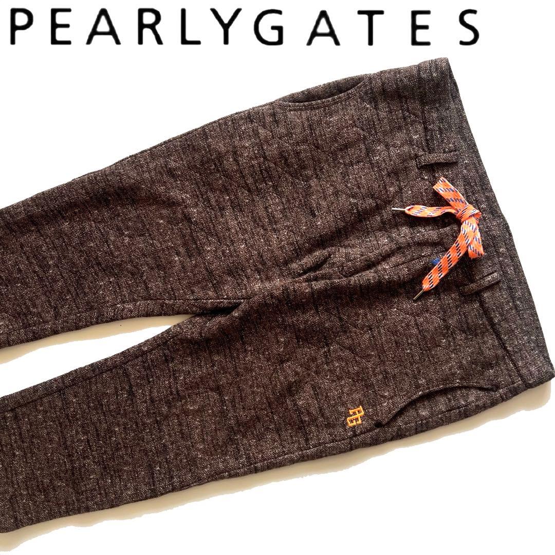 Pearlygates パーリーゲイツ　中綿　ダウンパンツ　ツイード　メンズ　6