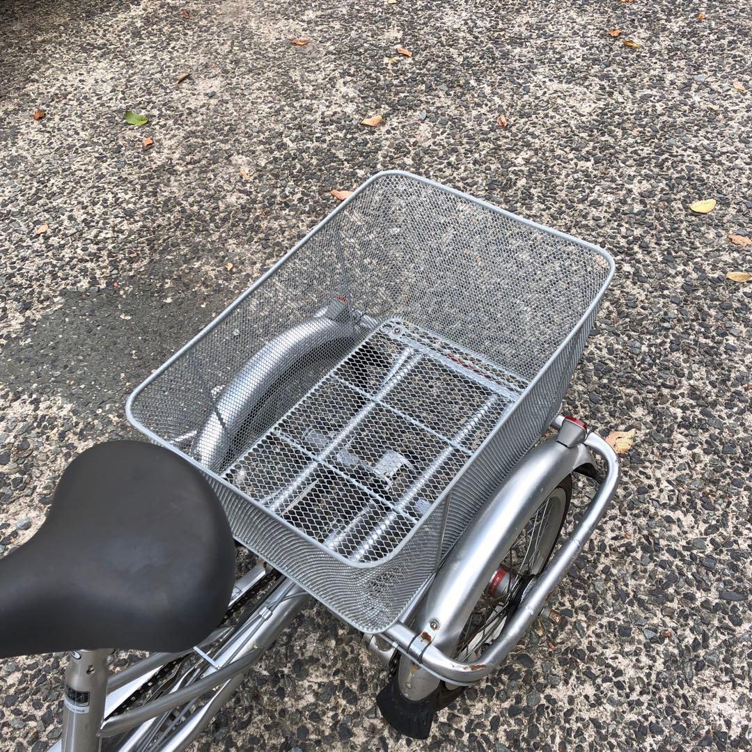 武田産業　ナチュラルフロー　三輪自転車 シルバー