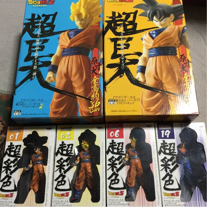 30%OFF 超彩色 ドラゴンボールZ フィギュア バラ売り可