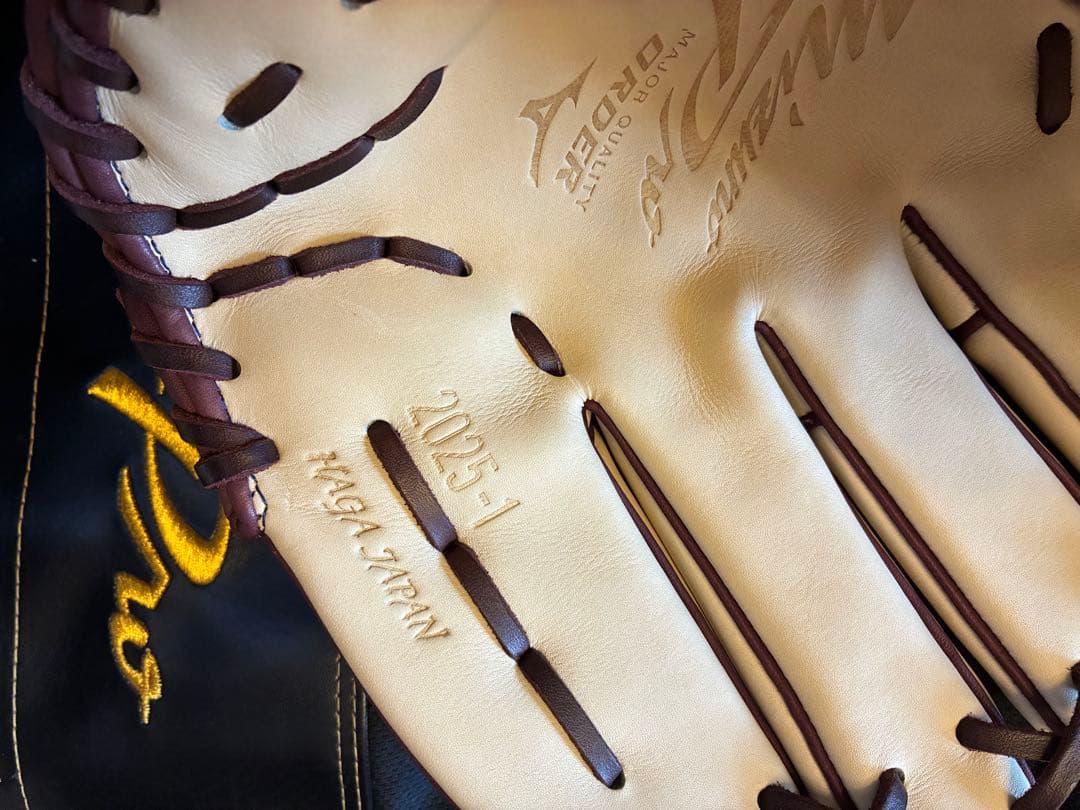 【SALE】ミズノプロオーダー　硬式グローブ　前田健太　定価76000円