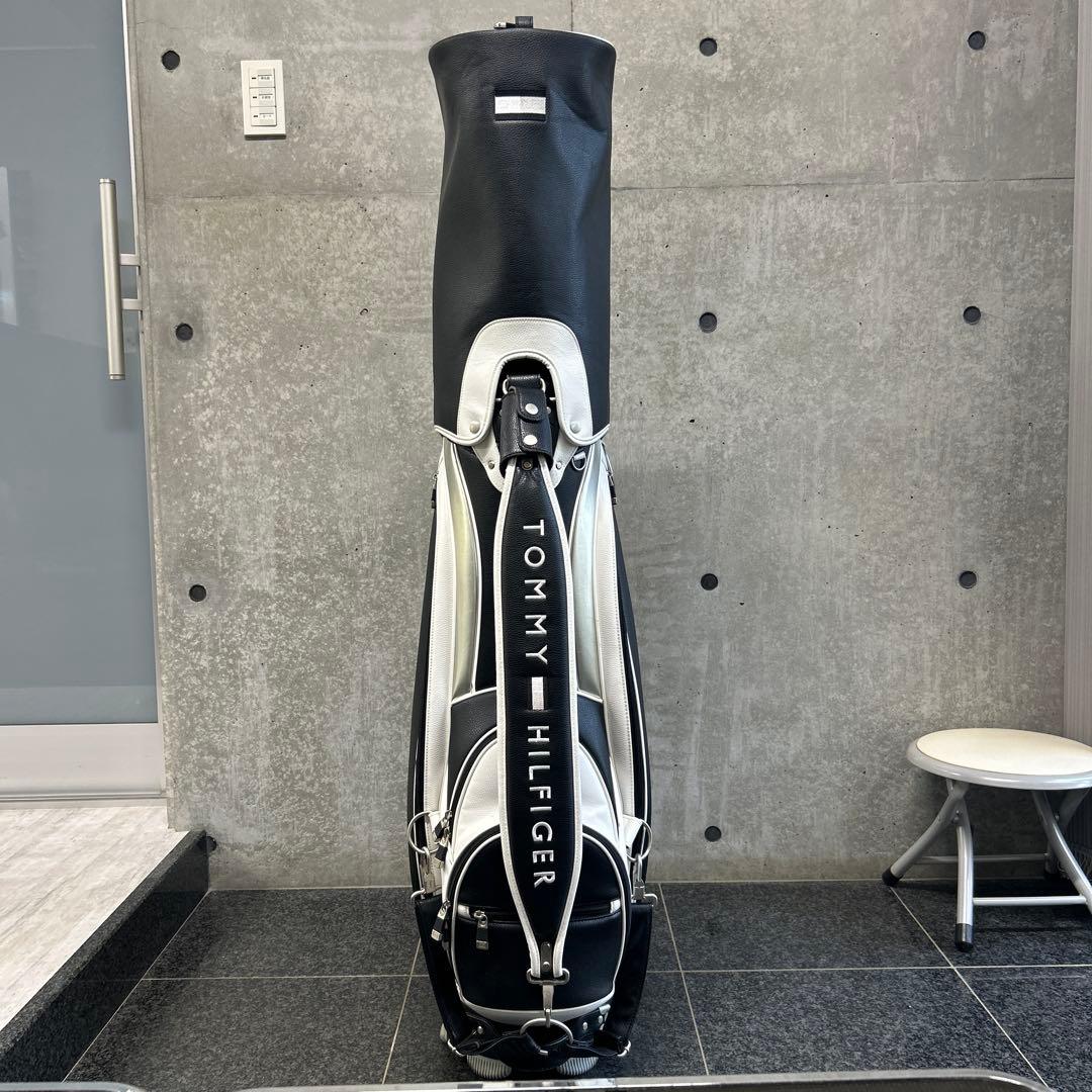   キャディバッグ ブラック/ホワイト