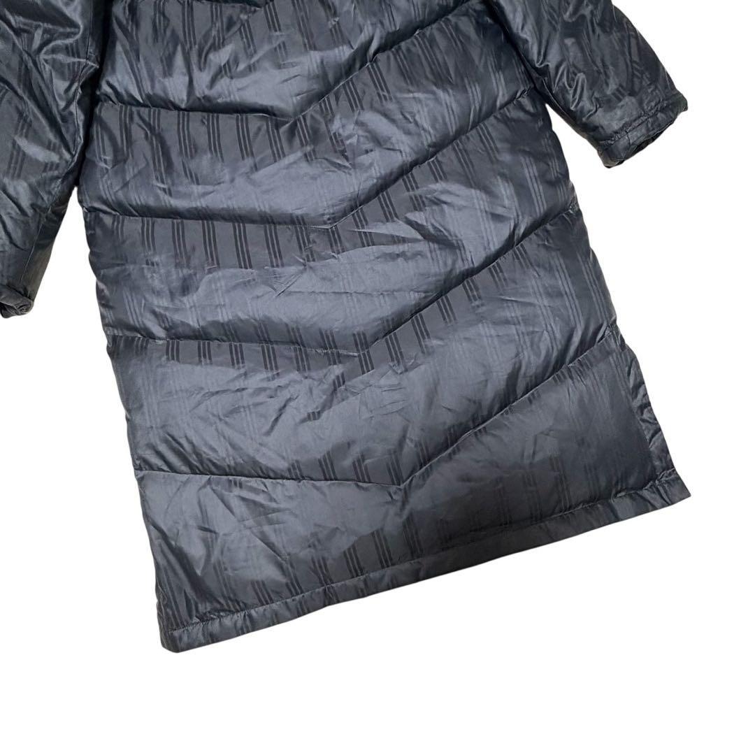 美品 アディダス ダウン　ベンチコート ロングコートCLIMAPROOF S