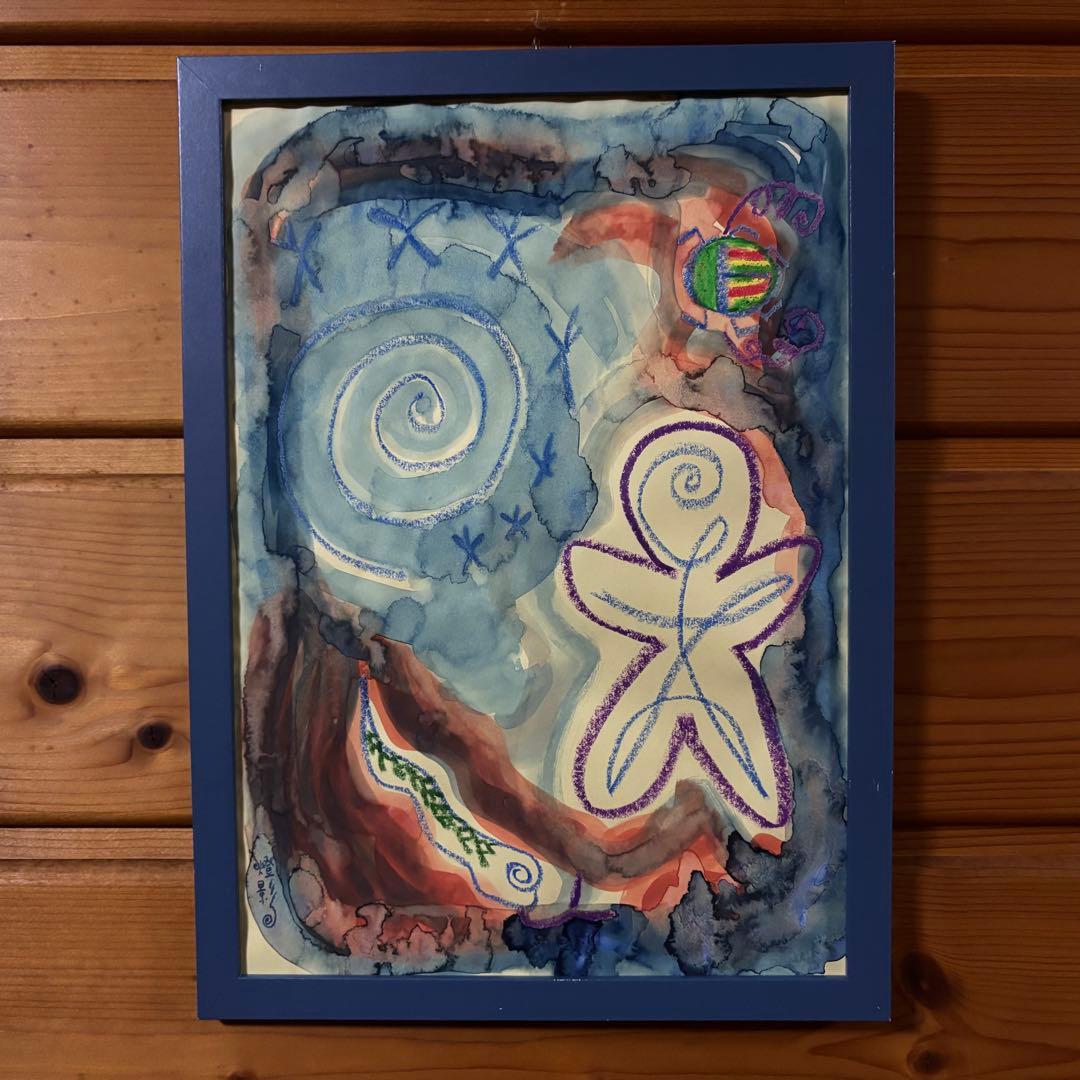 絵画⭐︎崇高の一夜　ゴシック+抽象