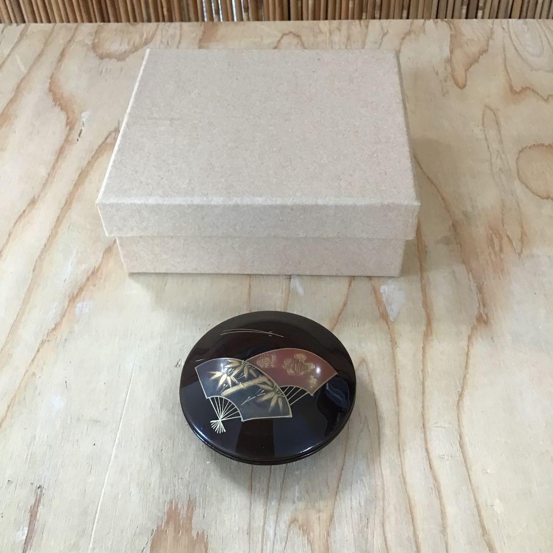 茶道具 蒔絵 香合 No87