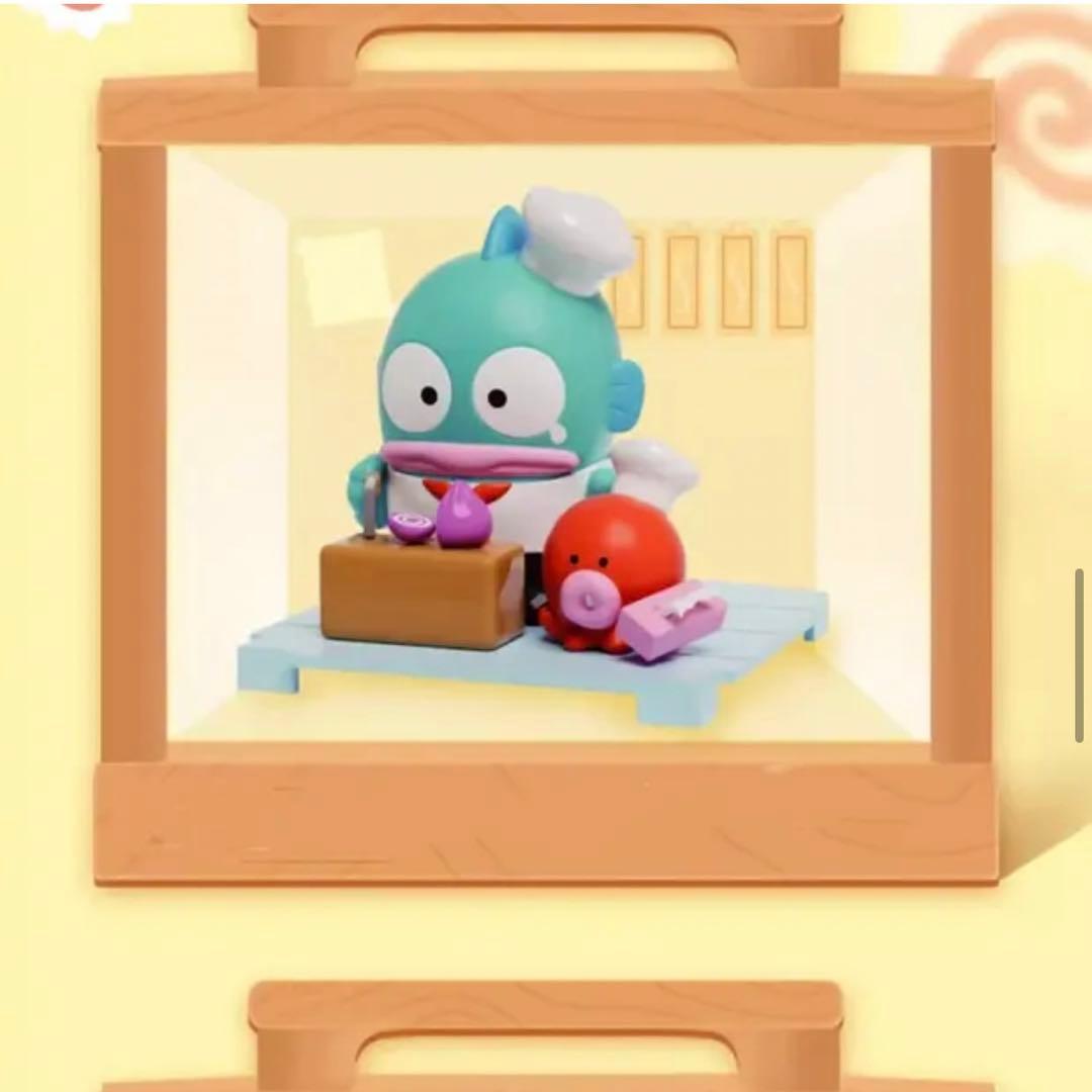 ハンギョドンのラーメン屋さんフィギュア/コンプリート8体セット/海外限定サンリオ