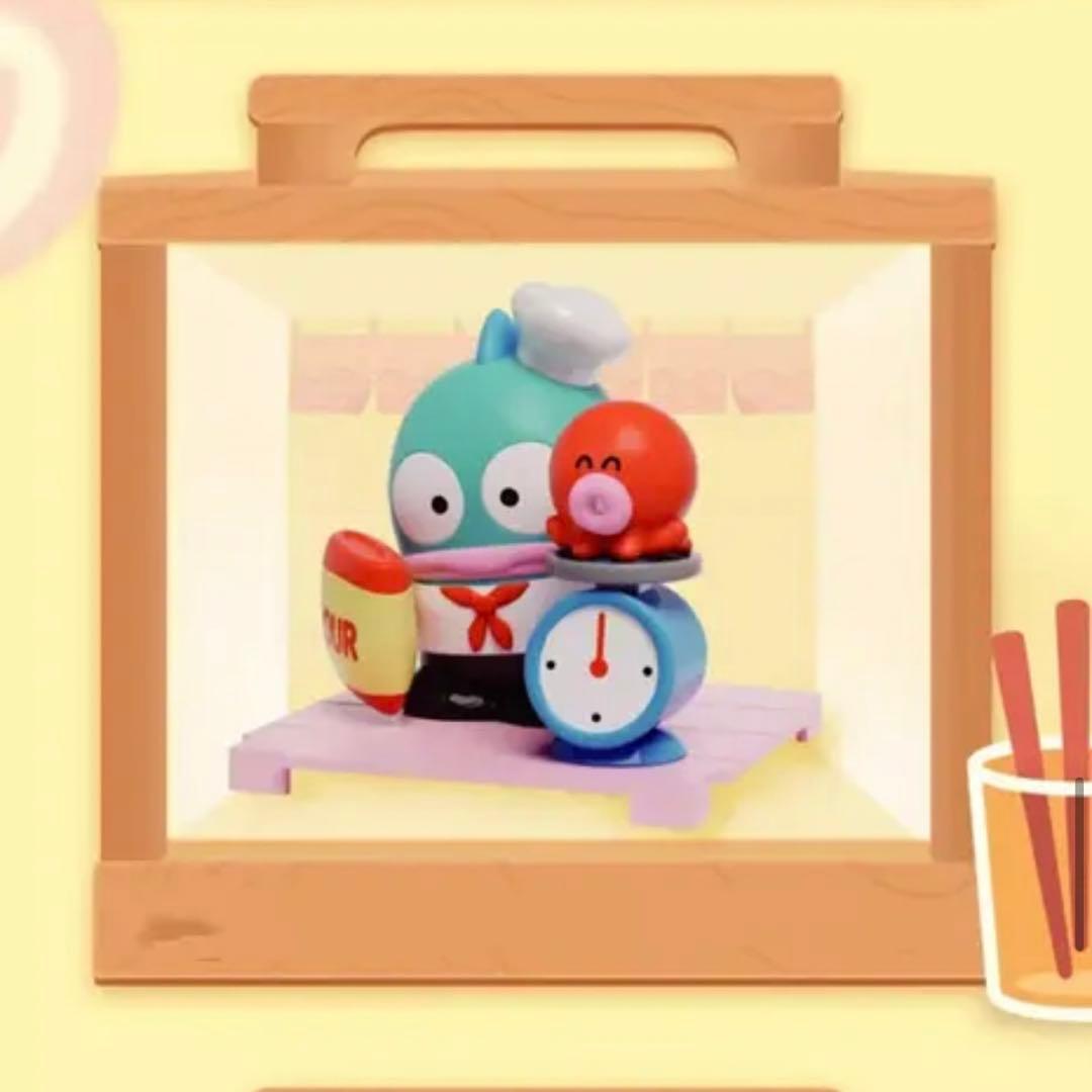 ハンギョドンのラーメン屋さんフィギュア/コンプリート8体セット/海外限定サンリオ